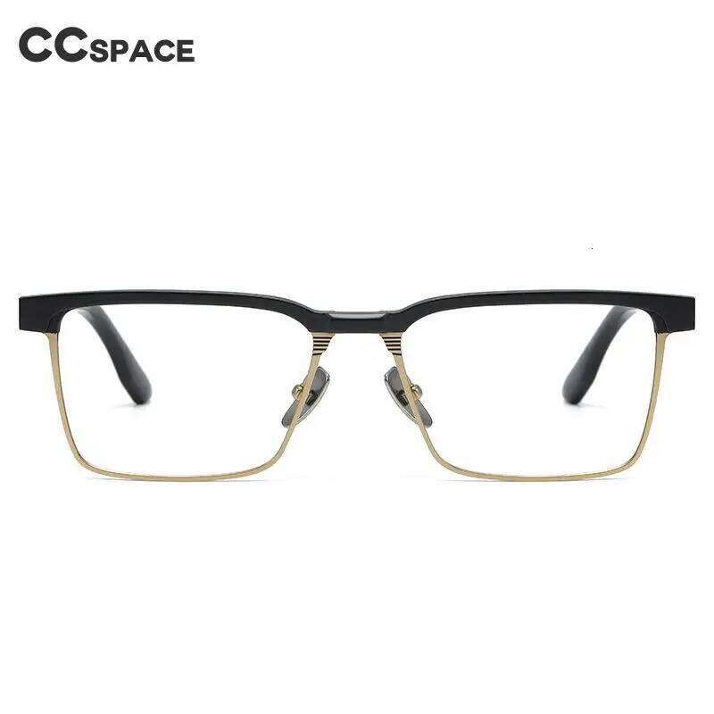 55037 Pure Titanium Glasses Frame Men Square Eyewear 2022 New Male Classic Full Optical High-Grade Eyeglasses Frames