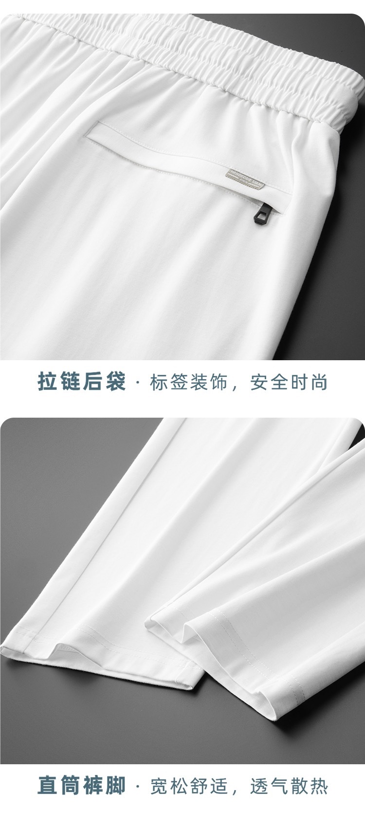 Men's Tracksuits Design Brand 2025 Men's Summer Lightweight Short-Sleeve Loose Pants for Middle-Aged Men, Cotton Two-Piece Set