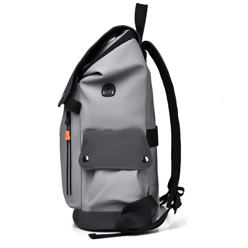 Free Shipping Designer Luxury Chuongkaiye New Men's Casual Large Capacity Backpack Waterproof Fashion Simple Student School Bag Trendy Leisure Tr