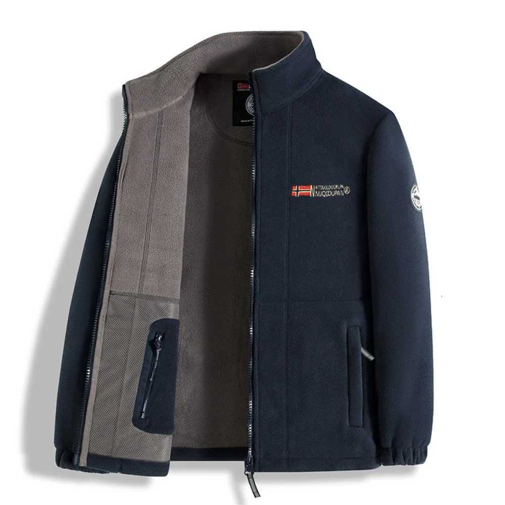 2025 New Men Winter Jacket Brand Thickened Polar Fleece Outerwear Quality Design Warm Outdoor Mens Autumn Jacket Coat W250722