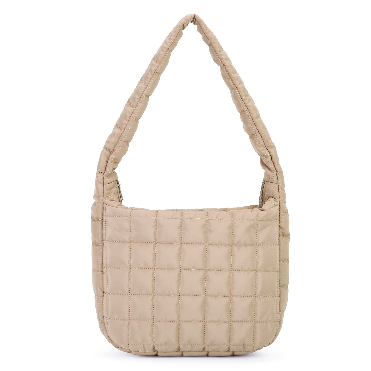 2025 new style women's handbag, large-capacity quilted dumpling bag, designer messenger bag, space cotton bag