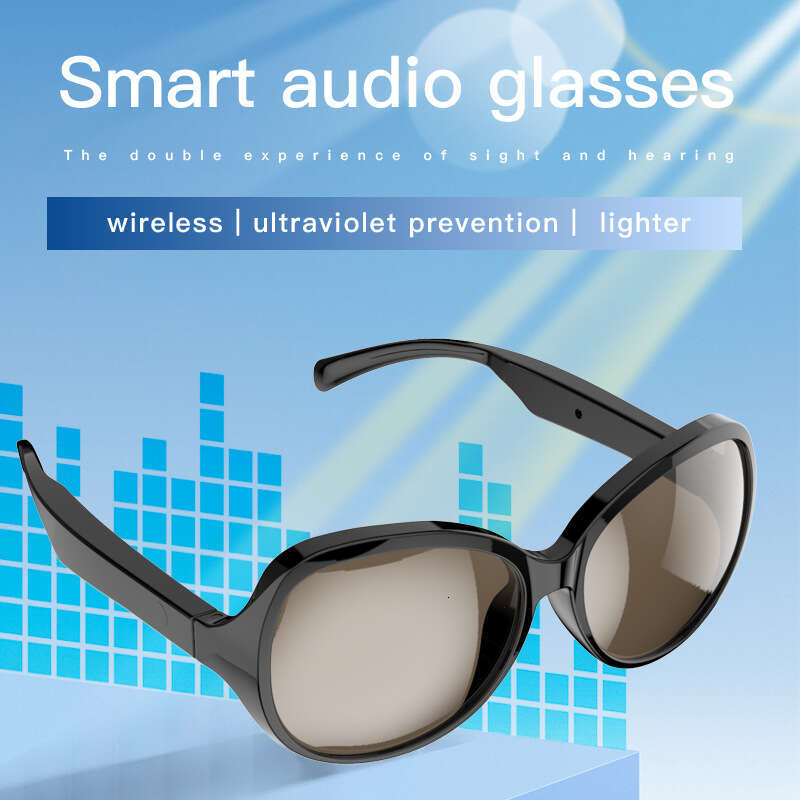 Designer brand smart headphones Bluetooth audio sunglasses with call function