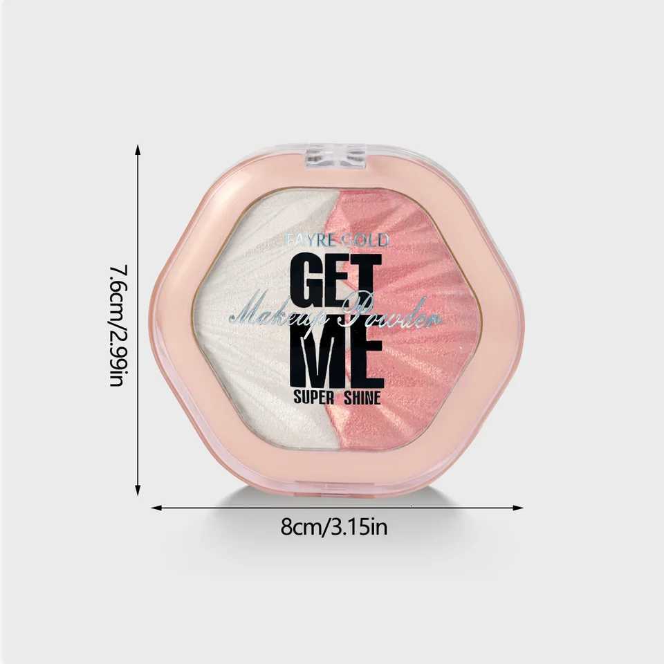 6 Colors to Brighten Highlight Contour Three-Dimensional Shadow Fine Powder Natural and Waterproof W250722