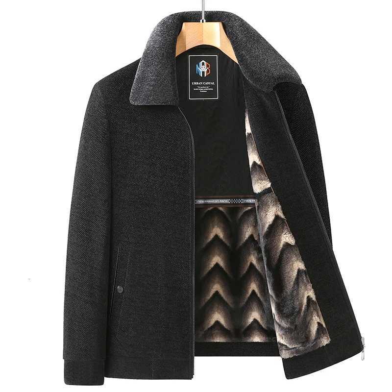 Mens Fleece Coat Windproof Warm Wear Resistant Fashion Casual High-quality Fabric Crisp Comfortable Skin-friendly Breathable W250722