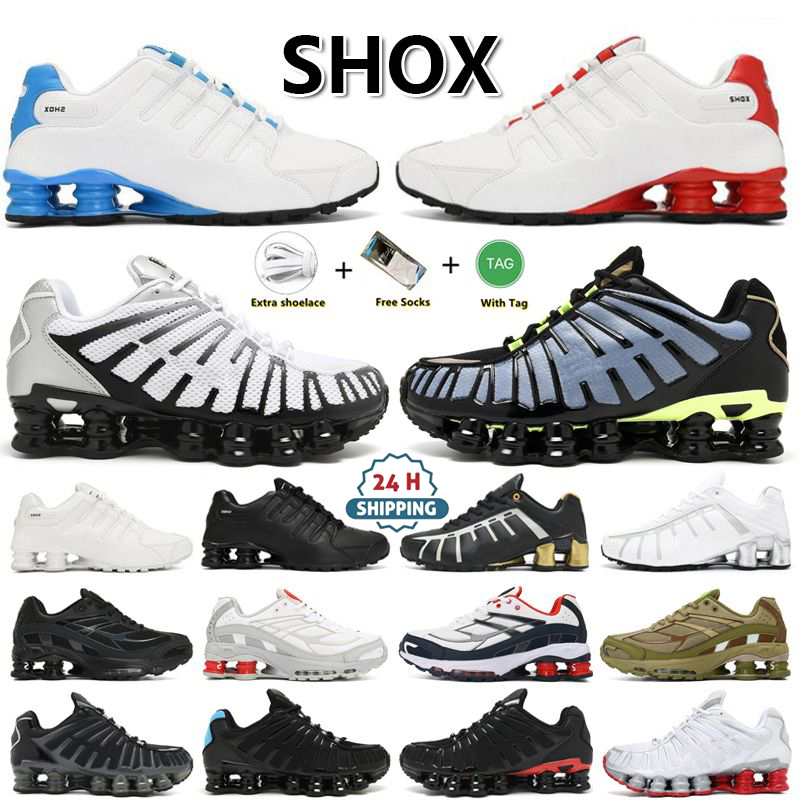shox TL Designer NZ Running shoes Triple Black White Blue Red Pink Grey Gold Silver Ride 2 Men Women trainers Sports Sneakers