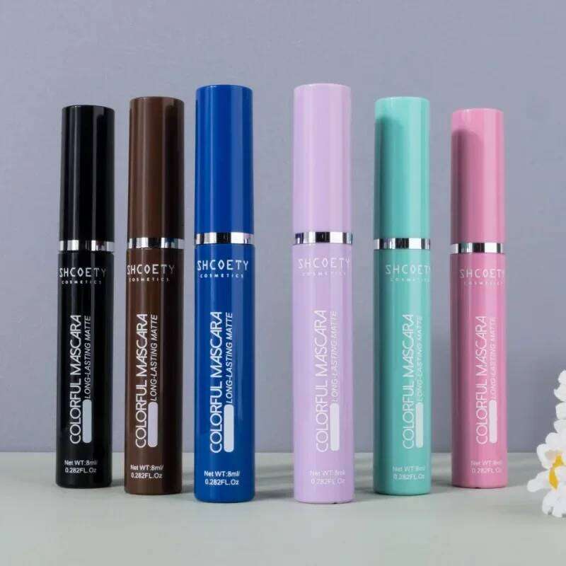 Long-lasting Colored Waterproof Hyper-Curl Lengthening Eyelashes Blue Mascara Cream Non-fading Non-caking Eyes Cosmetics X250722