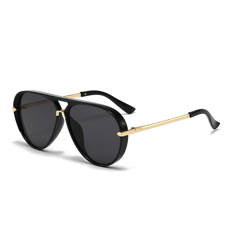 Designer Sunglasses For Women Men Oversize Frame Sunglasses Luxury Polarized Lens Goggle Pilot PC Frame Oversized UV400 Eyewear Luxury Style Sunglasse