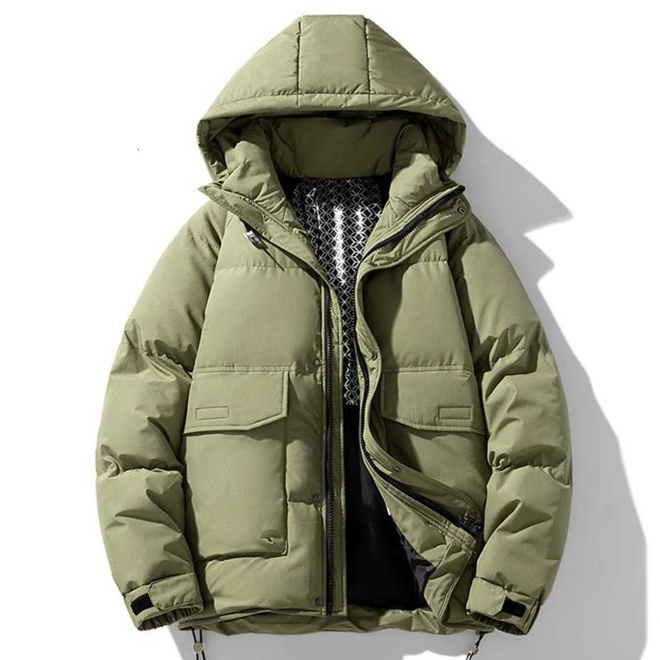 8XL Plus Size Down Jackets Men 80% White Duck Down Coats Thick Warm Parkas Black Hooded Padded Puffer Jackets Large Size 7XL 6XL W250722