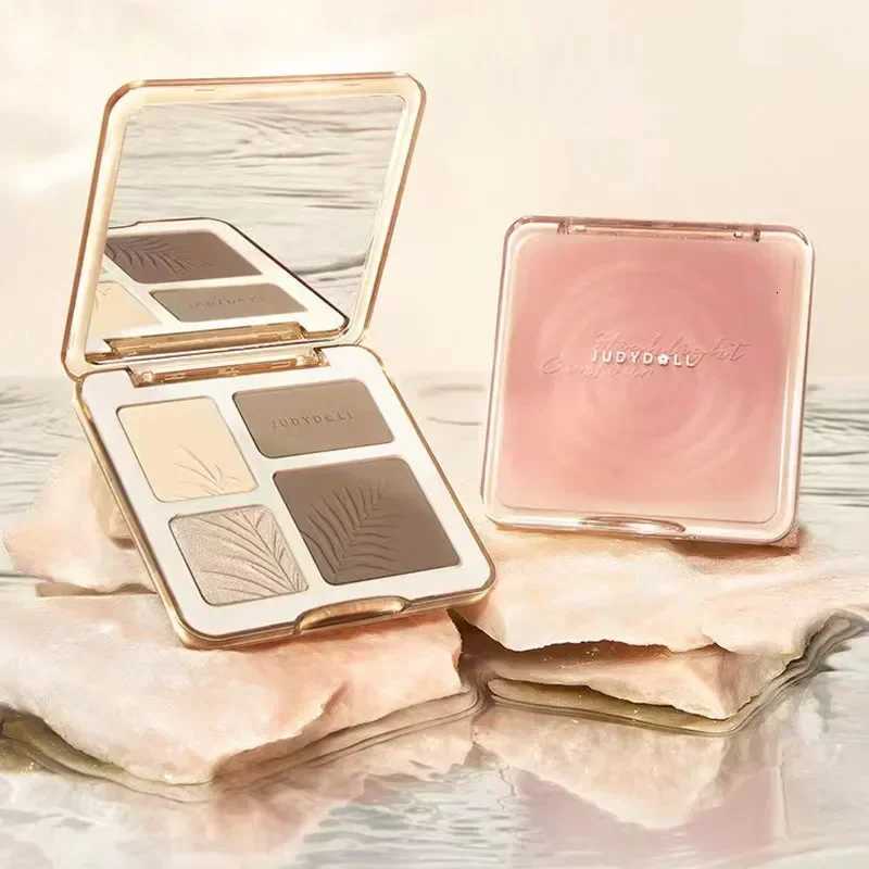 Judydoll Highlight Facial Contouring Palette Matte Brighten Three-dimensional Shadow Lasting Glow Shimmer Powder Cosmetics W250722