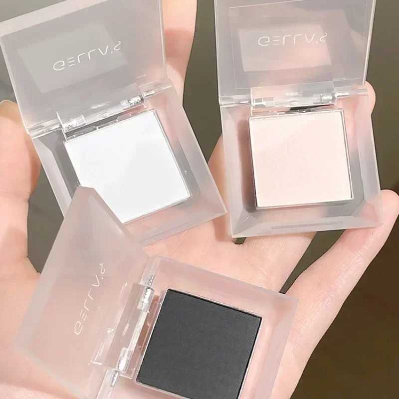 Matte White Highlight Powder Monochrome Eyeshadow Palette Shiny Brightening Lying Silkworm Eyeshadow Powder Pigment Makeup W250722