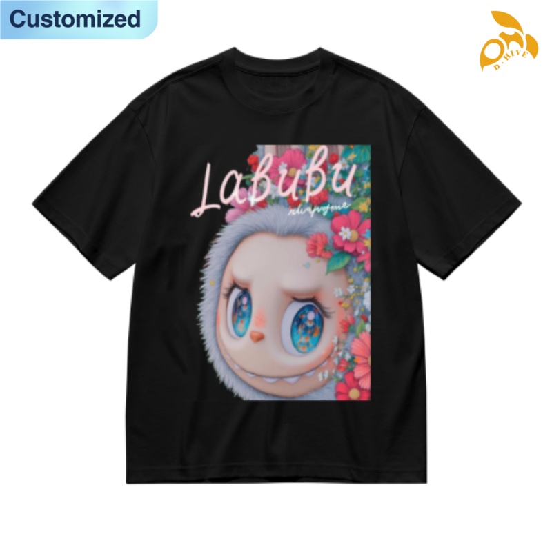 Free Shipping Designer Oversize fashionable LABUBU Men's Women's shirt Short Sleeve Round neck Professional Customized tees outdoor breathab