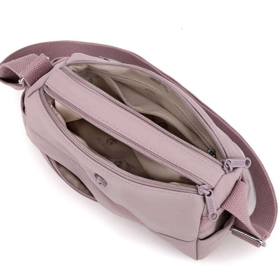 Travel Bag Waterproof Nylon Shoulder Crossbody For Handbags Women Bags Designer Two Layers Summer Sac