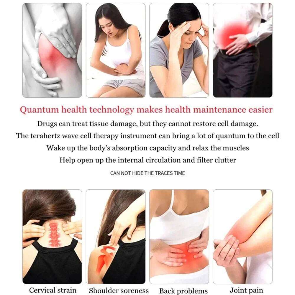 NEW 9.0 Terahertz Wave Therapy Device Health Care Massage Thz Ion Energy Cell Activator Pain Relief Blower Physiotherapy hine