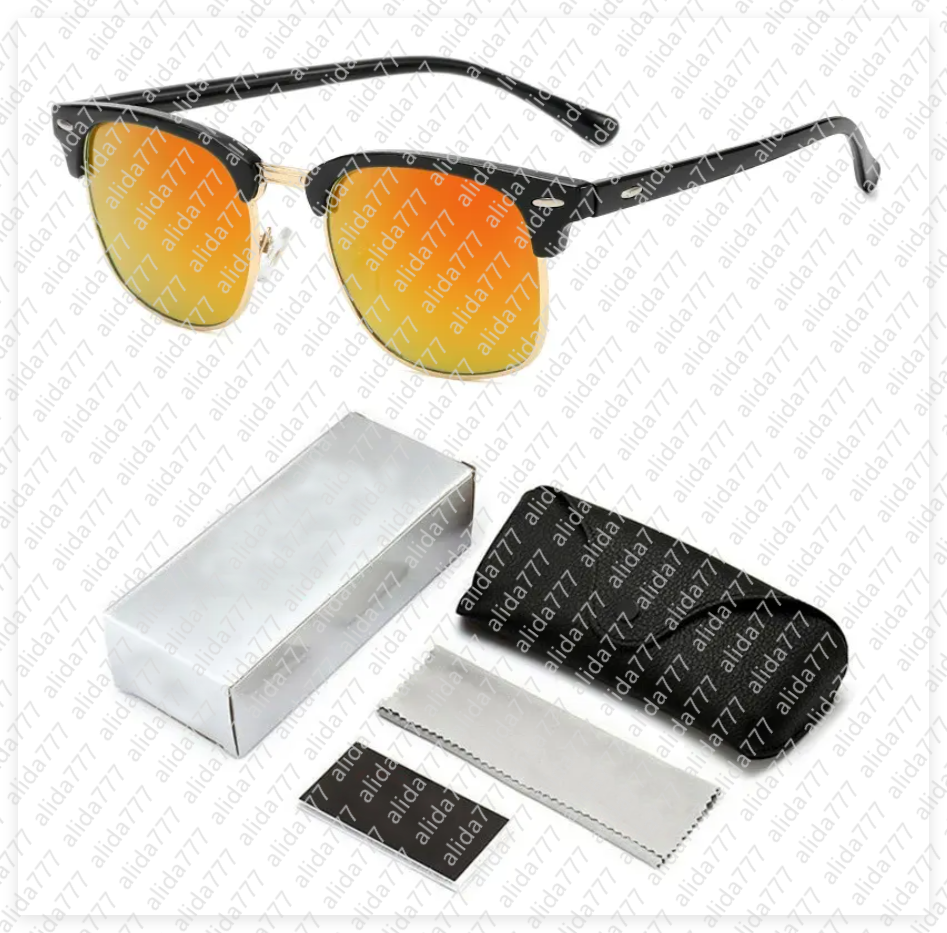 HOT New luxury Oval sunglasses for men designer summer shades polarized eyeglasses black vintage oversized sun glasses of women male sunglass with box wholesale