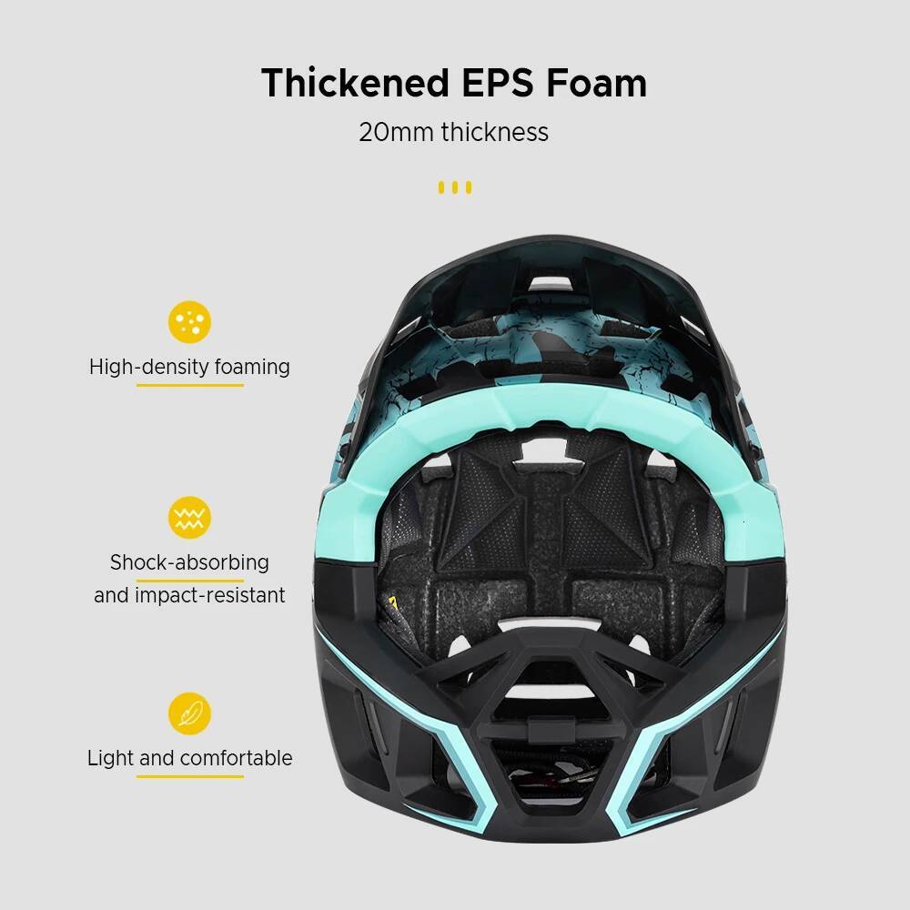 Full Face Adult Racing Downhill MTB Helmet For Mountain Bike