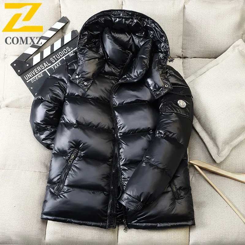 2024 New Mens Short Down Jacket Korean Style Trendy Winter Coat Fashionable Stylish Warm Puffer Jacket W250722