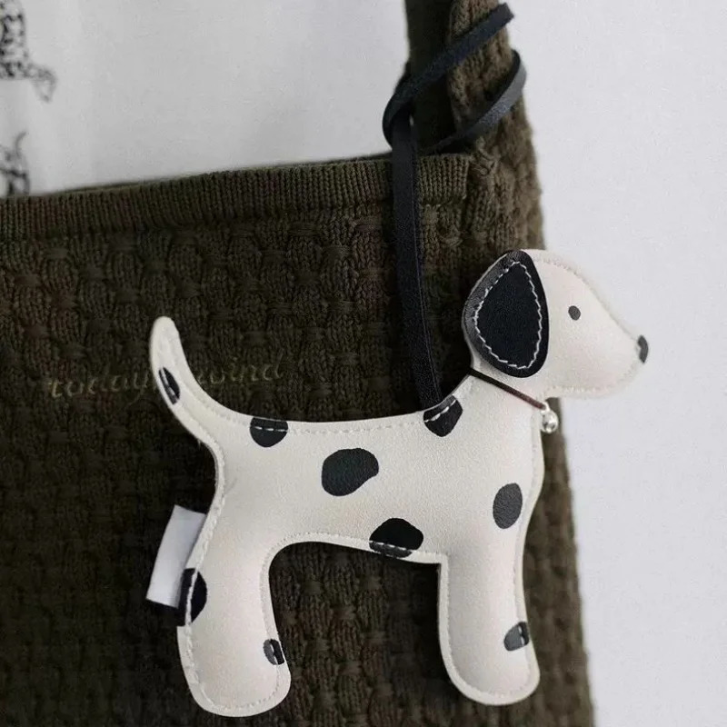 Unique Cute Sheepskin Handmade Puppy Car Key Bag Pendant Handbag Crossbody Bag Pendant GirlS Gift Birthday Gifts Lovely 250722
