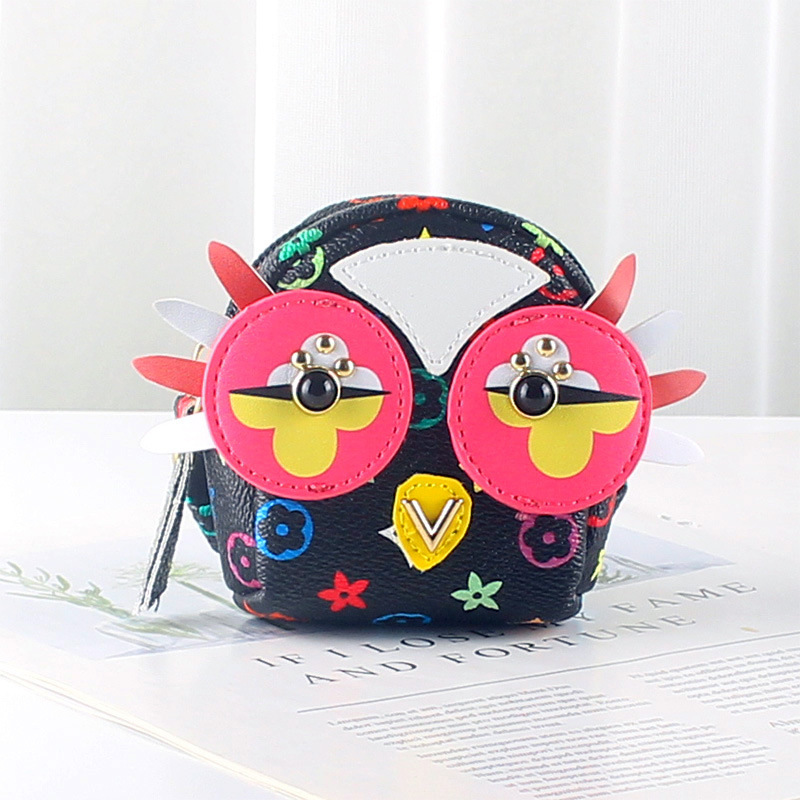Bag Charms Mini Backpack Keychain Coin Purse - Korean Kawaii Zipper Wallet for Girls, Tiny Cute Bag Charm