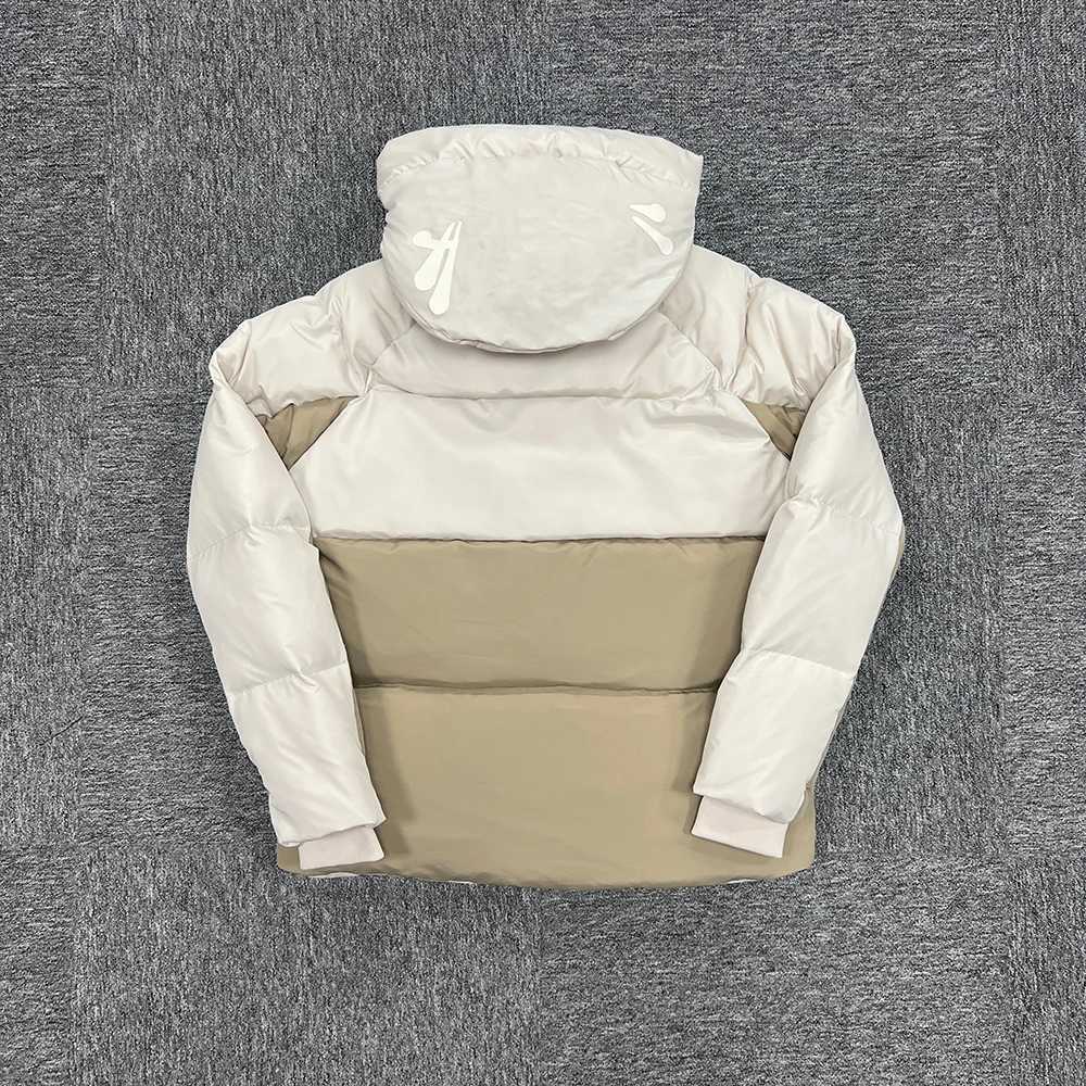 World Winter Mens Plush Thick Warm Hoodie Casual Fashion Down Jacket Streetwear Clothing W250722