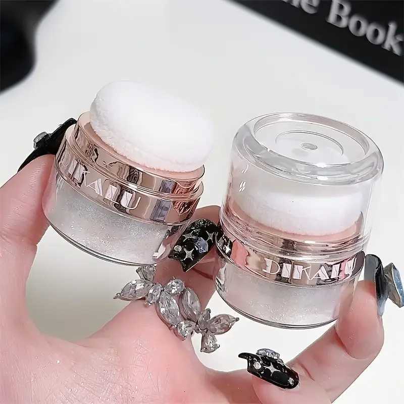 Sparkling Fairy Powder Highlighter - Shimmering Contour B for Brightening and Defining Your Features Creating a Sparkling Look W250722