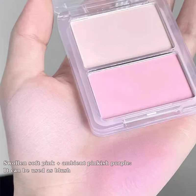 2-in-1 High Gloss Contouring Two-tone Matte Facial Brightening Three-dimensional Shadow B Palette Korean-style Makeup W250722