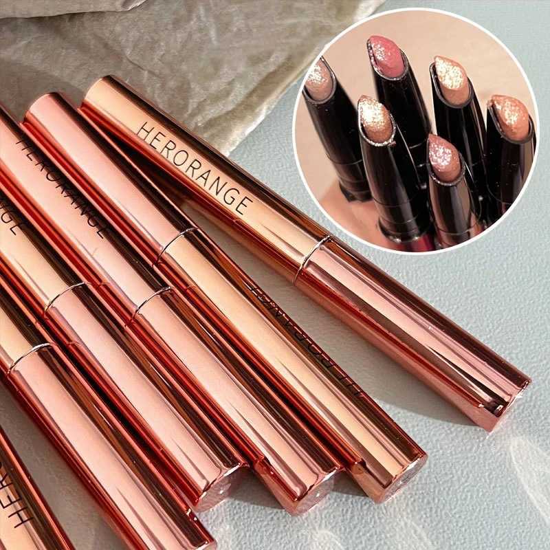Sparkling Diamond Glitter Eyeshadow Pencil Makeup Long Lasting Shiny Eyeshadow Stick Silkworm Champagne Gold Eyes Highlight Pen W250722