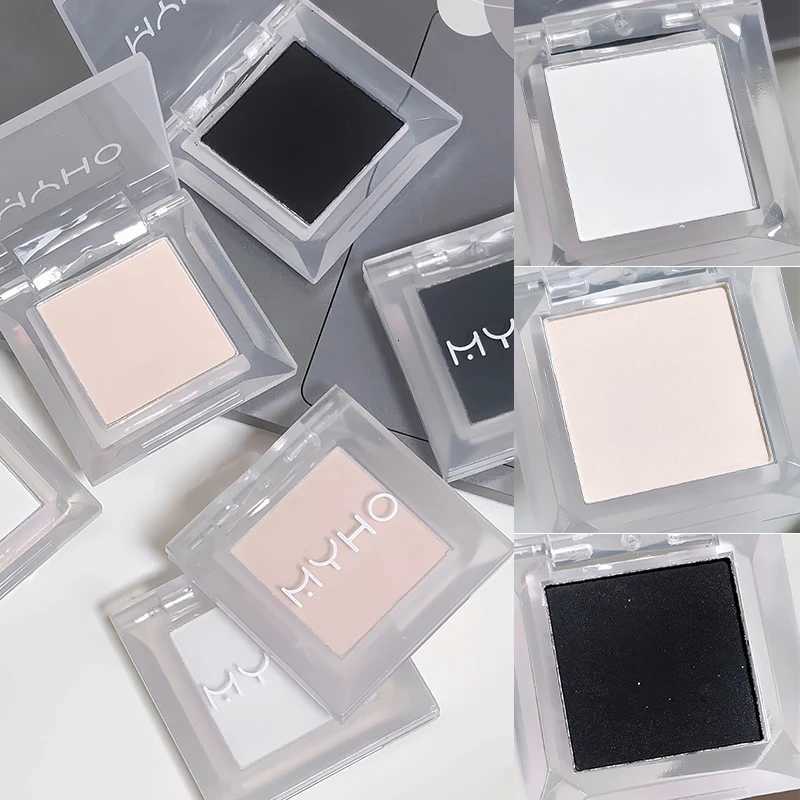 Monochrome Matte Highlighter Eyeshadow High Gloss Fine Powder White Black Eye Shadow Lying Silkworm Natural Brightening Contour W250722