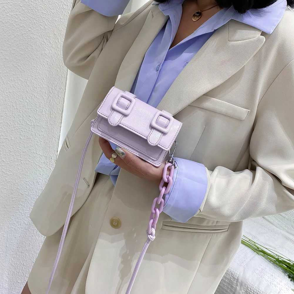 Candy Color Messenger Bags Mini Leather Handbag Wen Shoulder Travel Purse for Outdoor Shopping Traveling Decoration Y250722
