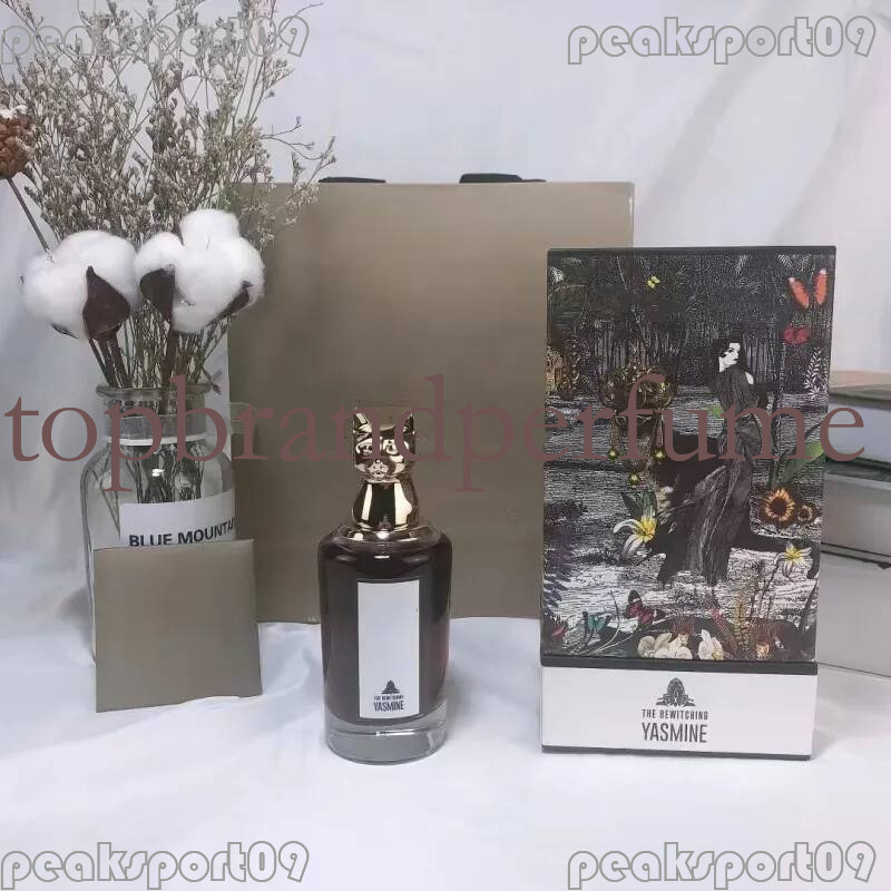 High-End Men Body Male Designer Cologne For Man Woman Perfume Yasmine 75Ml Fragrance Incense Spray Edt Free Shipping Wholesale Quick Delivery