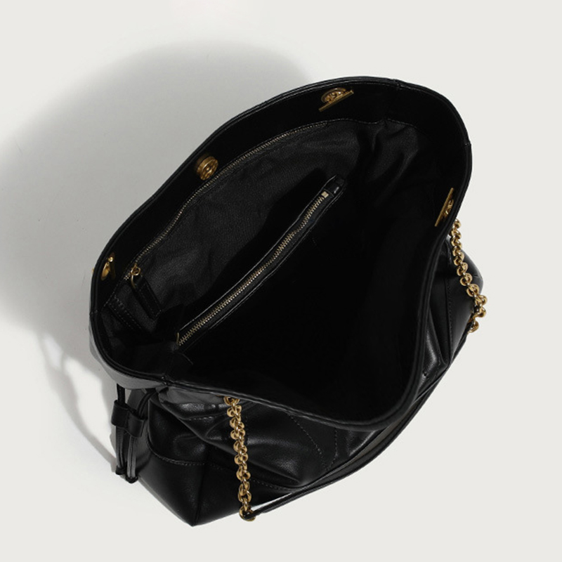 Designer Bag Shoulder Bag Luxury Bag Purse Tote Classic Logo Women's Tramp Bag High Quality Leather Large Capacity Crossbody Black Shopping Handb