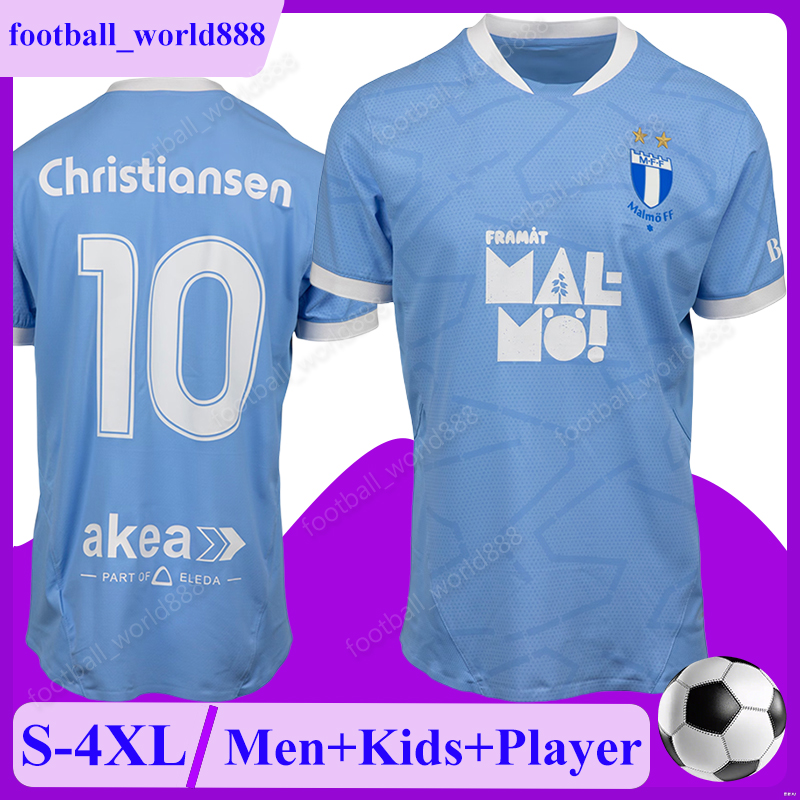 4XL Malmo FF 25 26 Soccer Jerseys KIESE THELIN CHRISTIANSEN 2025 Football Shirts SIGURDSSON ALI BOLIN football kits BUSANELLO EKONG Men Uniforms Kids Kit Socks Sets