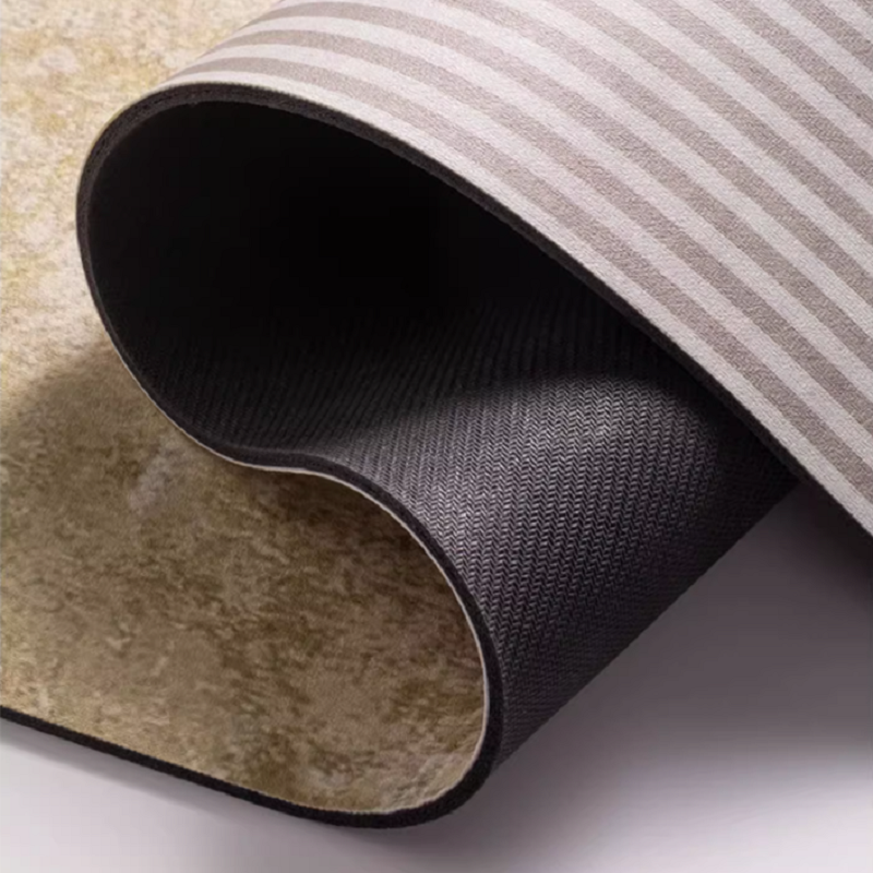 Kitchen Diatom Mud Area Rugs High-Temperature Composite Oil-Resistant Non-Slip Easy to Wipe No Washing Needed (40*60cm + 40*120cm)