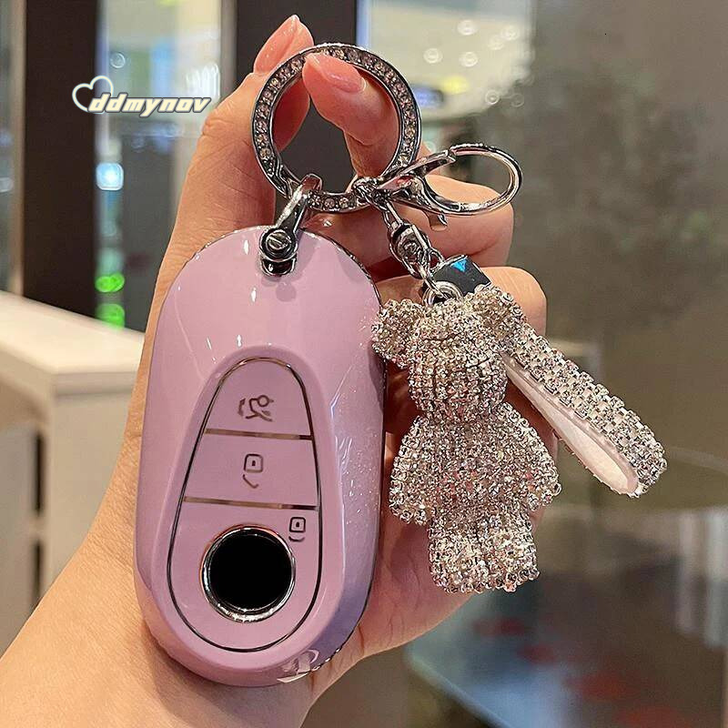 New TPU Car Remote Key Case Cover Shell Fob For Mercedes Benz A C E S G Class GLC CLE CLA GLB GLS W177 W205 W213 W222 X167 AMG ddmynov