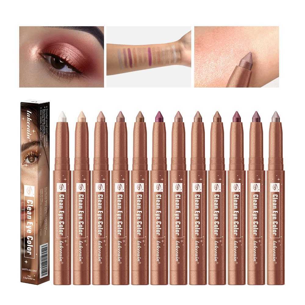 10pcs/lot Cosmetic Palette Shimmers/highlighters Makeup Korean Face Highlighter Pencil Powder Bronzer Stick Bronzers Contour Sticks Eyes W250722