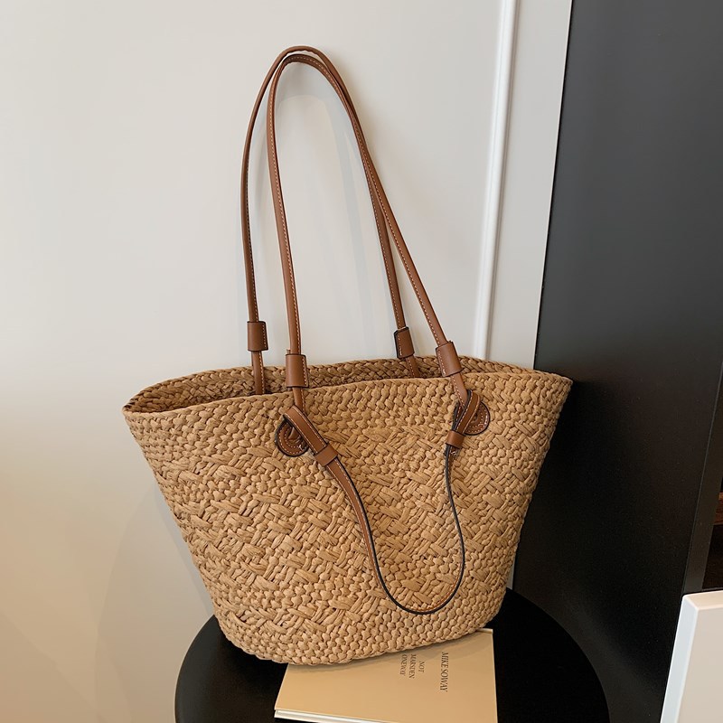 2025 New Designer Bag Tote Bag Shoulder Bag Luxury Bag Purse Casual Hundred Women's Woven Bags High Quality Vegetable Basket Bags Shallow Large C