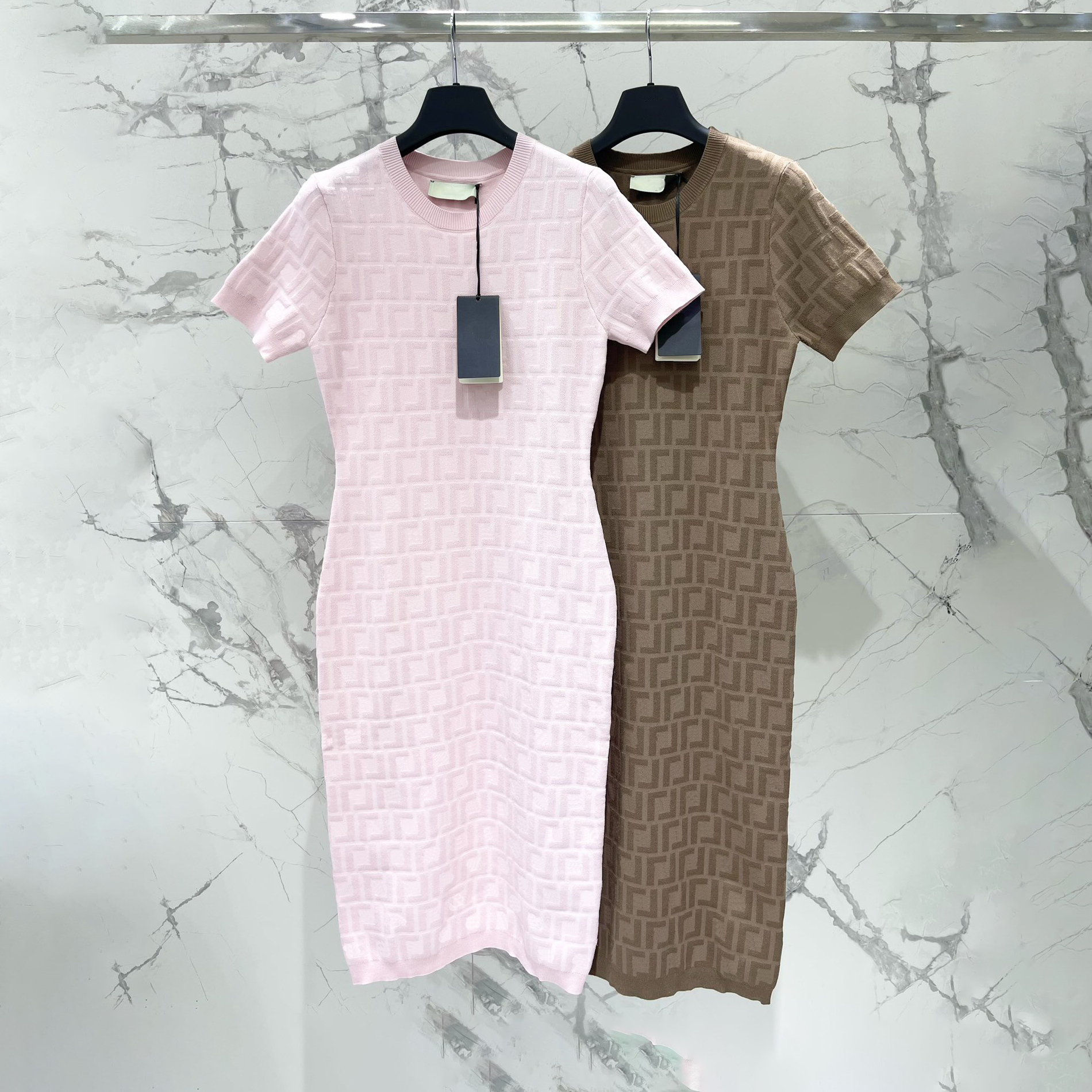 Casual dress women's dress basic style sexy slim fit designer dress classic letter party street autumn outfit