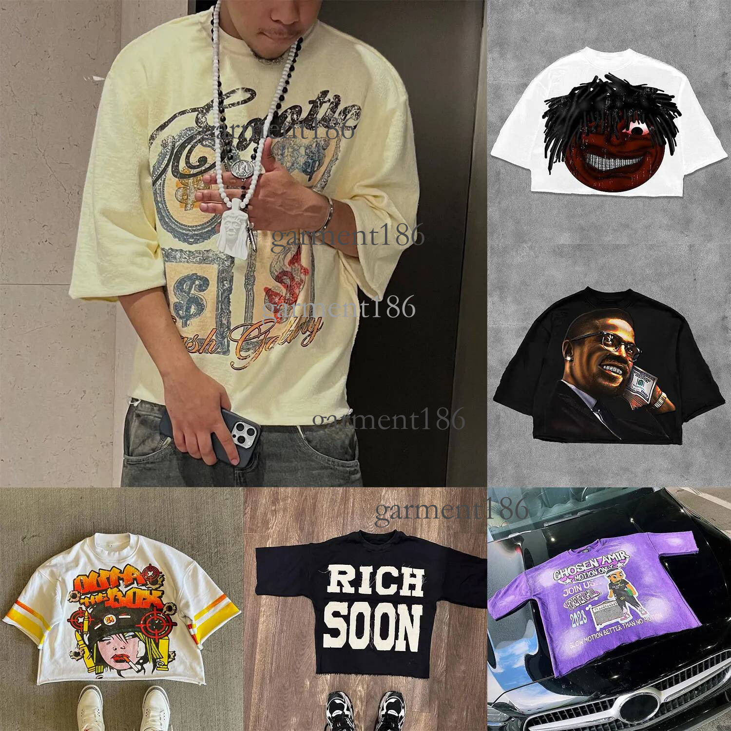 Mens T Shirt Graphic Tee Half Sleeve Short Shirts Womens Vintahe Hip Hop Graffiti Oversized Harajuku Loose Tops 70e