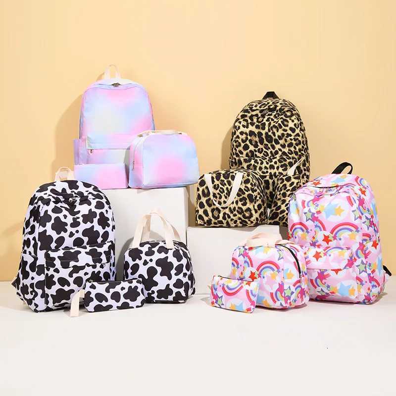 3pcs/set Printing School Bags Backpacks Schoolbag for Kids Lovely Backpack for Children Girls School Bag Student Y250722