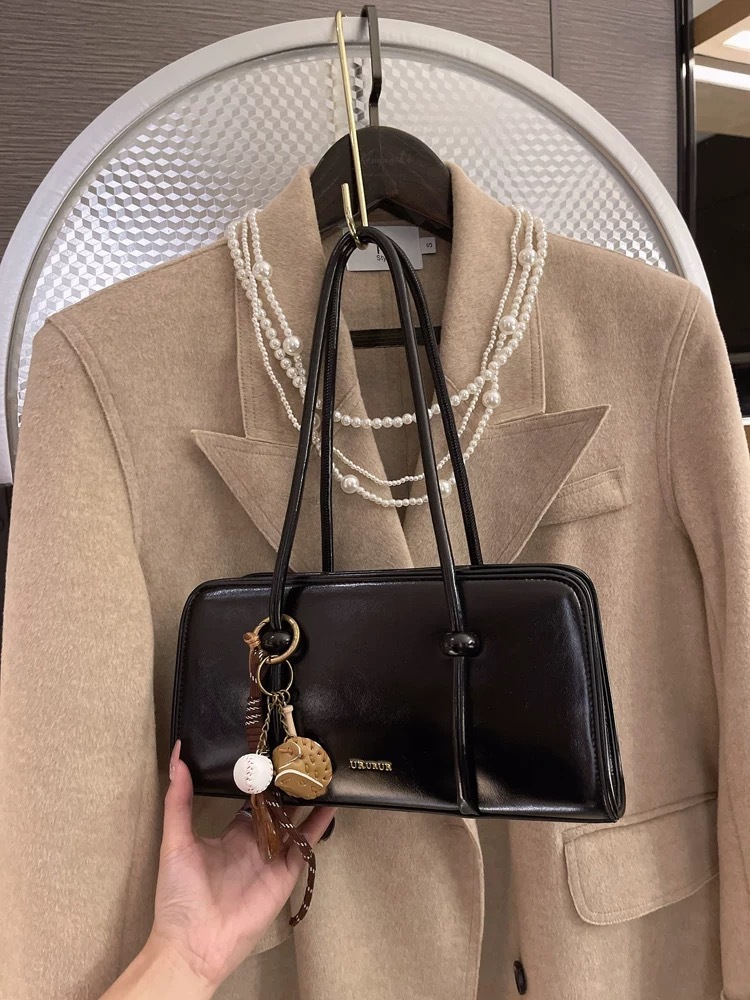 Free shipping designer bag 2025 Trendy Retro Niche Vintage Underarm Bag For Women New Fashion Versatile Handbag Crossbody Tote Bag