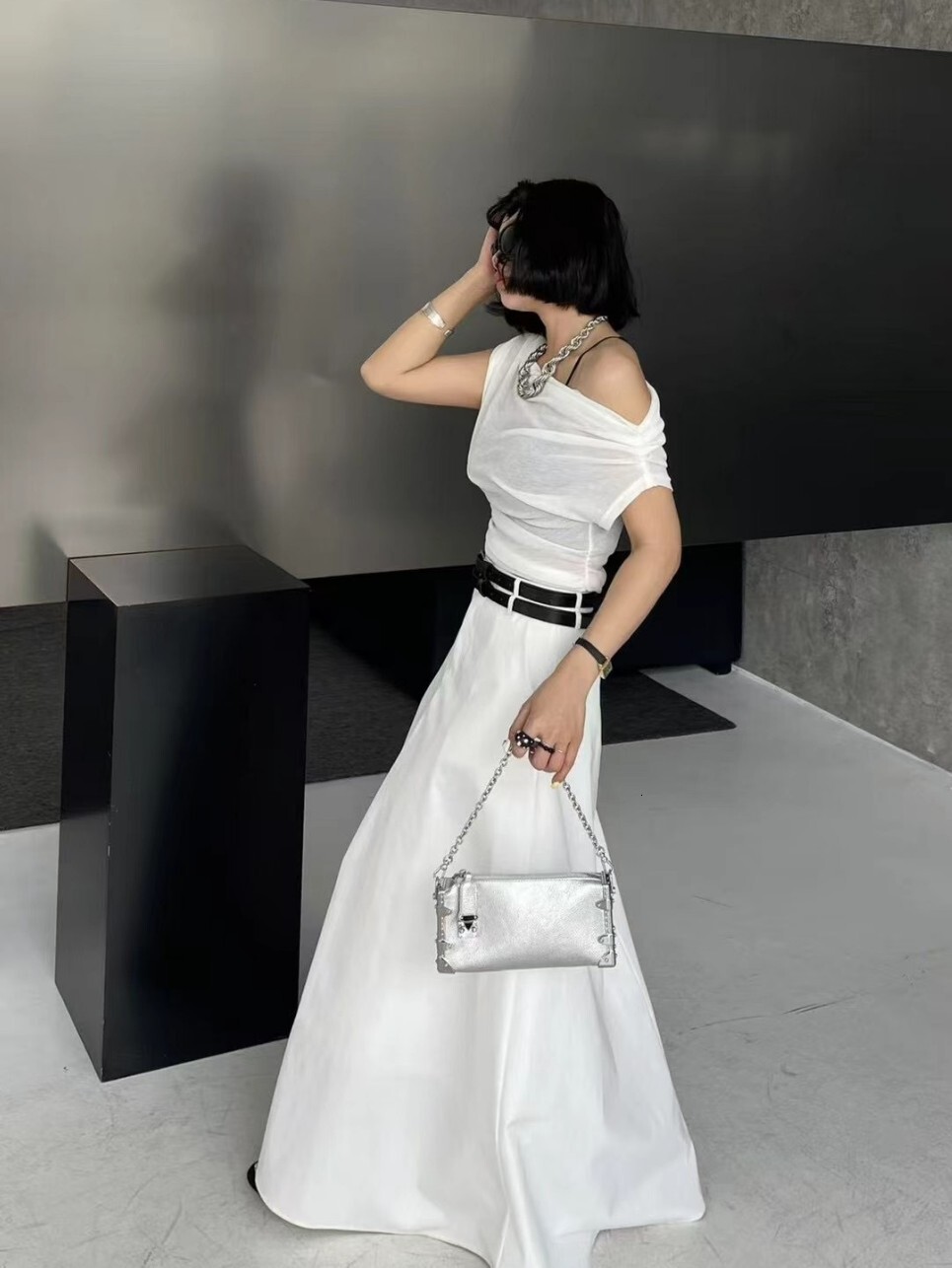 Free shipping designer bag 2025 High End Lock Chain Underarm Bag For Women New Soft Leather Fashion Versatile Bag Single Shoulder Bag Crossbody Bag