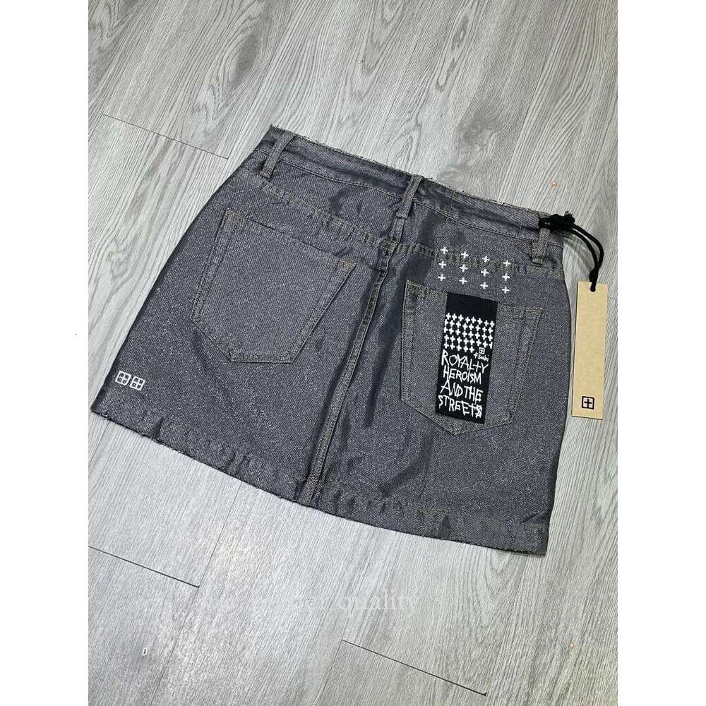 New High Quality ksubii jeans Womens Brand Jean Denim Shorts Skirt Girl Shirt Grey Edge Same Spring Black Burnt Ragged jeans Shirt Denim Summer Short 