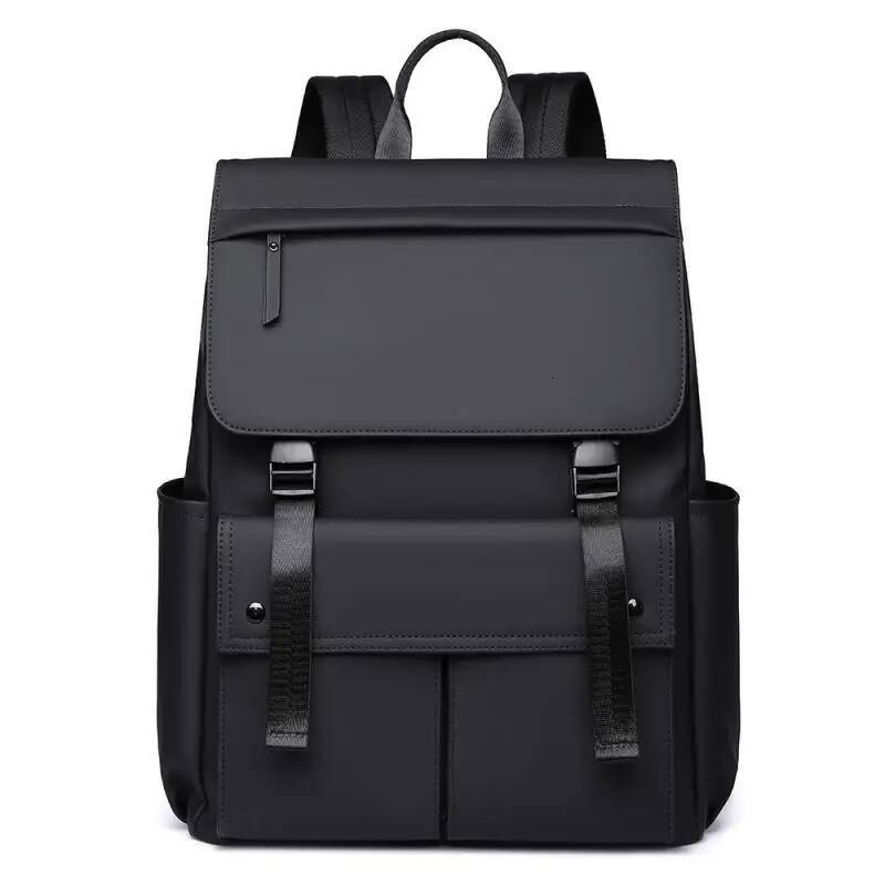 New Multi-functional Men's Large Capacity Student Schoolbag Simple All-match Travel Waterproof Backpack Laptop Bag high-quality