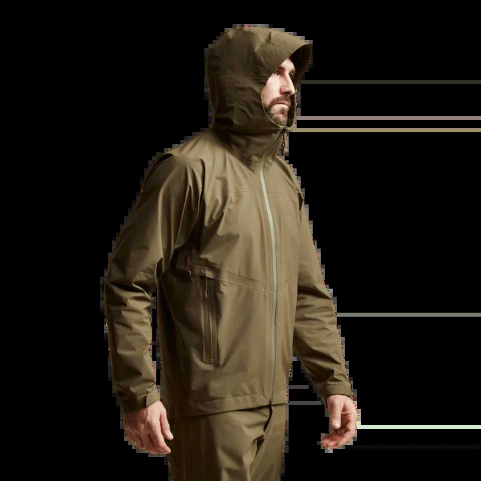 Customized High Quality Mens Four Season Raincoat Jacket W250722