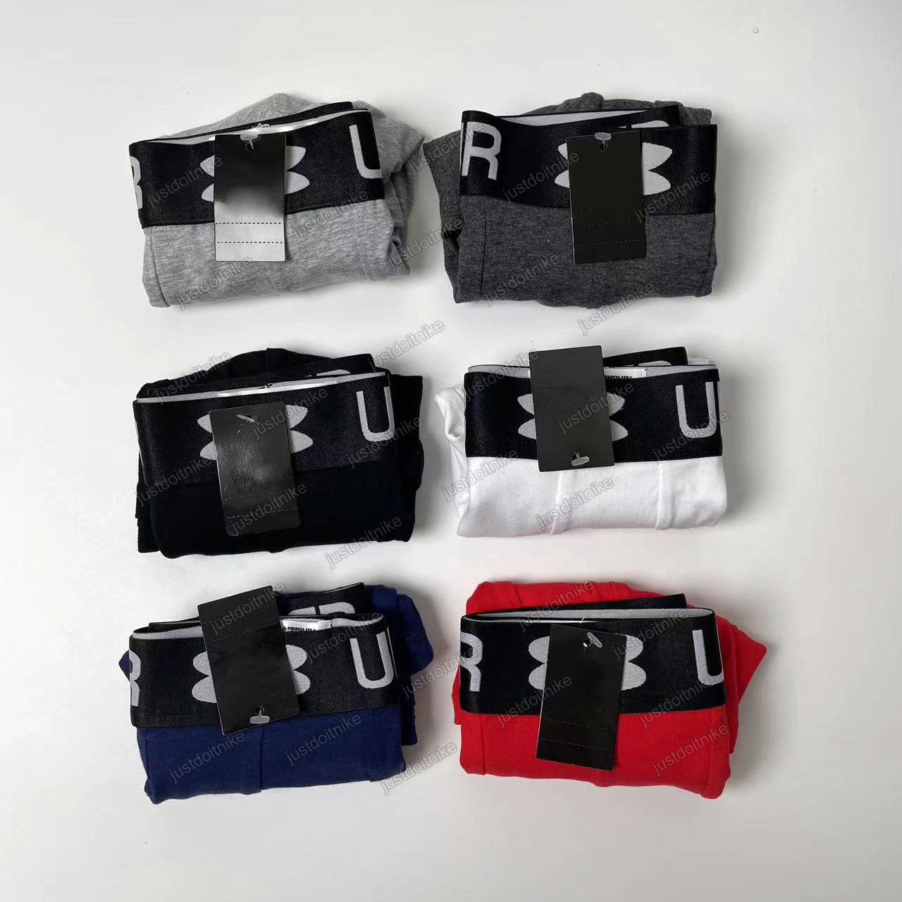 ADM 5pcs Designer Mens Underwear Cotton BoxerShorts Man Breathable Underpants Sports Comfort Male Boxers Large