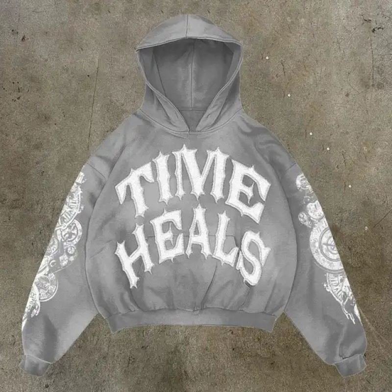 Free Shipping Designer Brand Comfortable Autumn Clothes Digital Printing Casual Loose Hooded Mens and Womens Sweatshirt