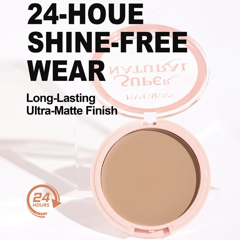 4 - Color Natural Makeup Powder Oil Control Waterproof Natural Matte Shaped Powder Durable And Easy To Apply 250716