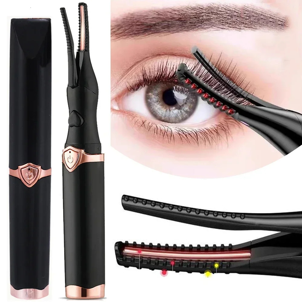 Naturally Curled Electric Eyelash Curler Intelligent Temperature Control Styling Make Up Eyelashes Curl Lasting Lash Curler Tool 250716