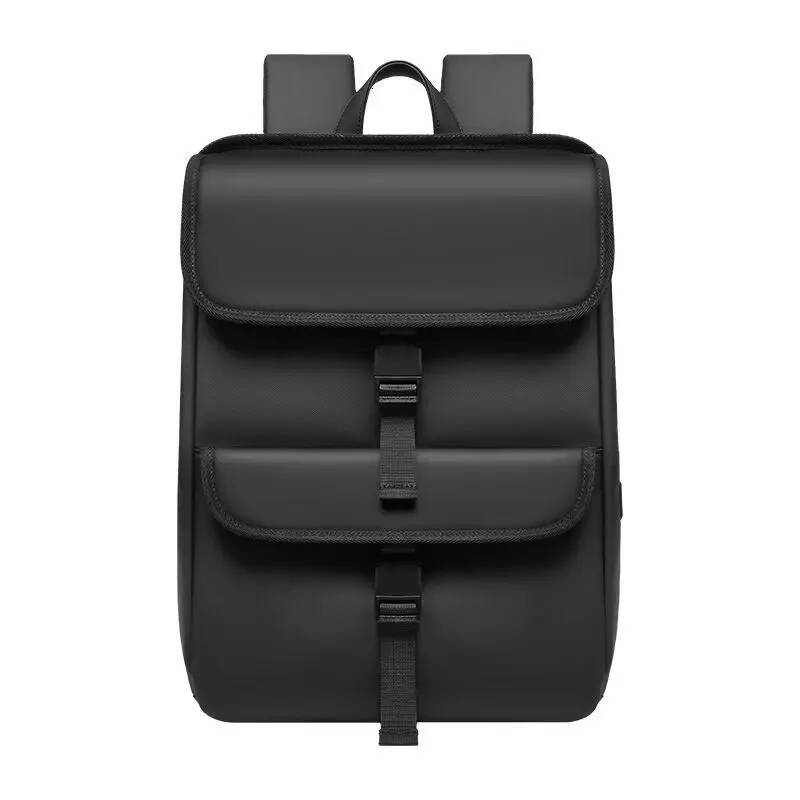 15.6 inch Laptop Men Waterproof Travel Backpack Vintage Casual for College Teens Women Black School Bag Mochilas high-quality