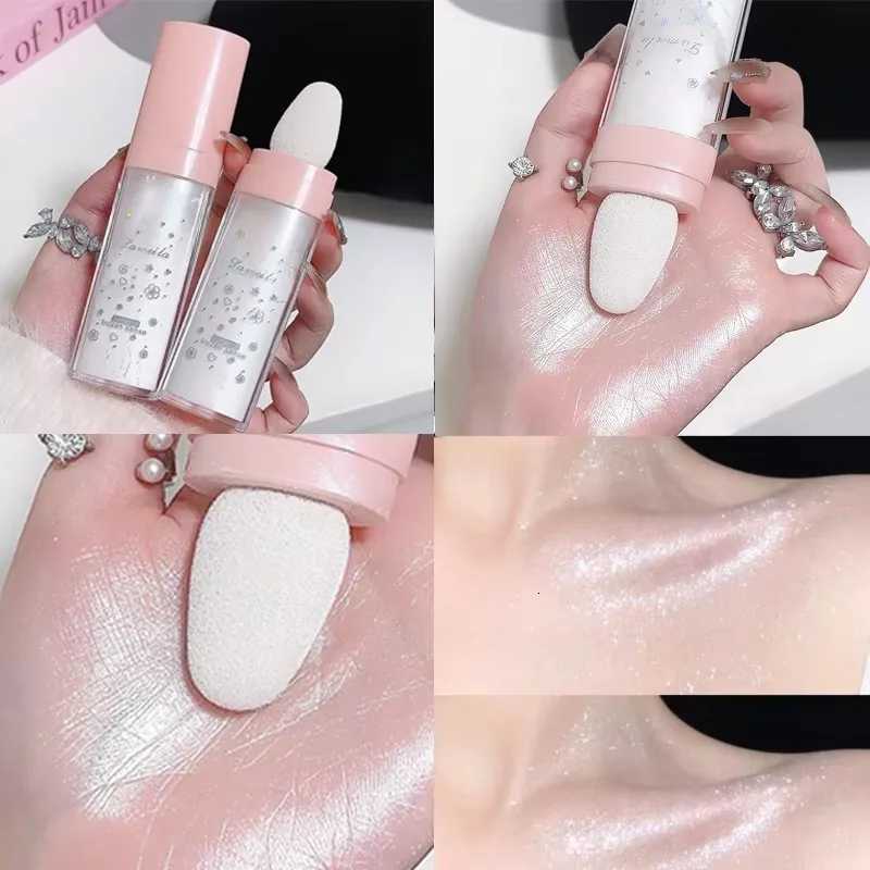 3Colors Glitter Powder Highlighter Makeup Body Brighten Natural Face With Fairy Highlight Shimmer Shading Contour CosmeticW250722