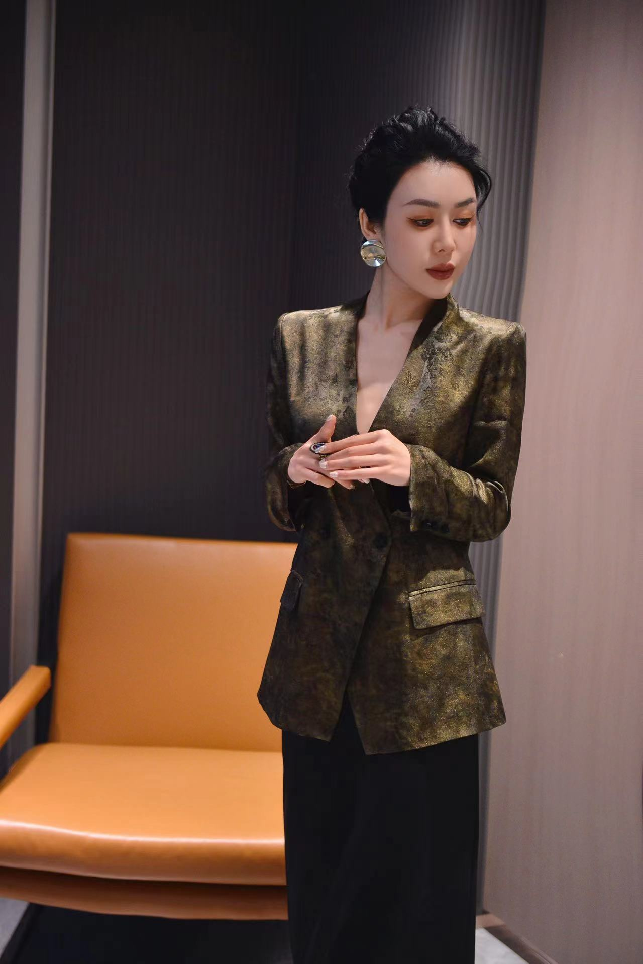 MAX Womens blazer designer Suits for work designer brand shirt tailored order luxury gift Valentines Fathers Christmas.M70